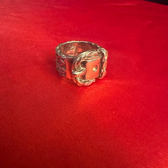 WOW POSHMARK - Authentic Hermès Sterling Silver Belt Buckle Ring - Picture 16 of 16
